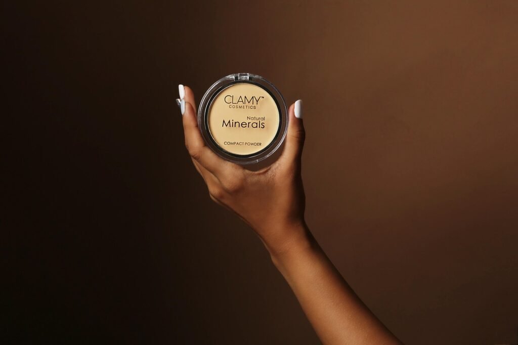 Empty Compact Powder Case