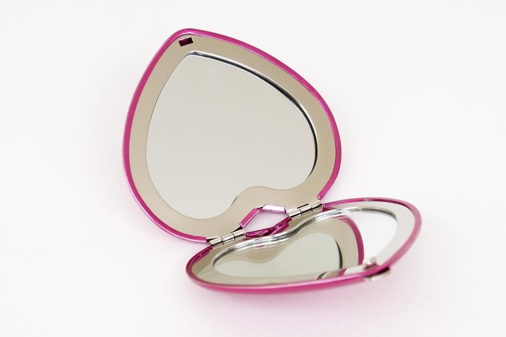 Compact LED Makeup Mirror